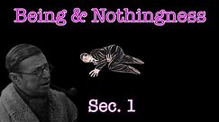 Being & Nothingness - Introduction | Jean-Paul Sartre | Phenomenology Series