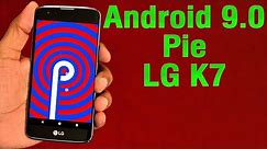 Install Android 9.0 Pie on LG K7 (LineageOS 16) - How to Guide!