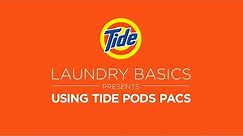 Tide PODS® | Laundry Tips: How to Use Tide PODS®