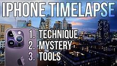 How to shoot TIMELAPSES on iPhone