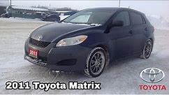 2011 Toyota Matrix: Start Up, Exterior, Interior, Test Drive & Full Review