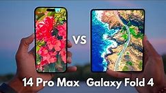 IPhone 14 Pro Max vs. Galaxy Fold 4: A Deep Dive Into Experience!