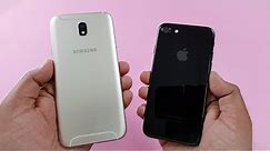 Samsung J7 Pro vs iPhone 7 Speed Test Comparison | Which is Faster!