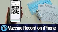 How To Add Your Vaccine Record to Apple Wallet