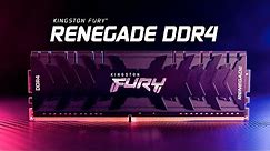 DDR4 memory with speeds of up to 5333MHz – Kingston FURY Renegade