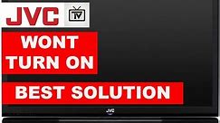 How To Fix JVC TV won't TURN ON || JVC TV common problems & Solution