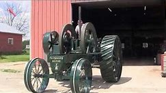 Hand Starting 1913 Fairbanks Morse Tractor 25 HP