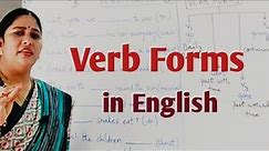 Verb Forms in English