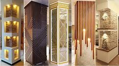 100 Modern Column Decoration Ideas 2024 | Living Room Wall Decorating Ideas | Home Interior Design
