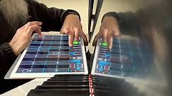 Jordan Rudess - Playing piano and GeoShred using new...