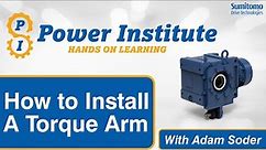 How to Install a Torque Arm I Power Institute