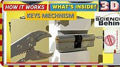 How Key Mechanism Unlock a Door ?