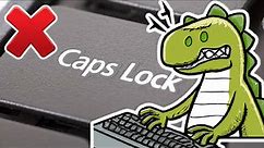 How to Permanently Disable Caps lock Key in Windows