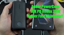 Anker 10000mAh Power Bank with USB-C PD (25W) PowerCore 10K Redux