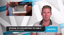 iPhone 15 Converting to USB-C