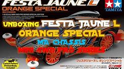 [MALAY] Unboxing FESTA JAUNE L Orange Special | 95658 TAMIYA MINI 4WD PRO Series | #tamiya