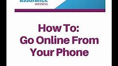 How to Go Online from Your Android (TM) Phone