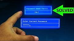 How to Remove BIOS Password on Windows Computers (100% Working Method)
