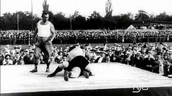 Gustav Fristensky vs. Josef Smejkal - 1913 - Oldest Available Professional Wrestling Match Footage
