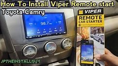 how to install a viper remote start on a toyota camry Viper DS4+