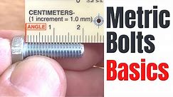 How Metric Bolts are Measured