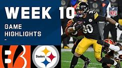 Bengals vs. Steelers Week 10 Highlights | NFL 2020