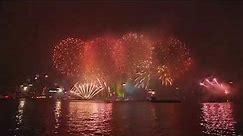 Hong Kong New Year Fireworks 2018