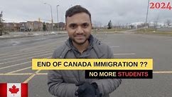 NO MORE STUDENTS IN CANADA 2024 ? || CANADA GOVERNMENT CAP ON INTERNATIONAL STUDENTS || MR PATEL ||