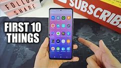 Samsung Galaxy A53 5G - First 10 Things To Do!