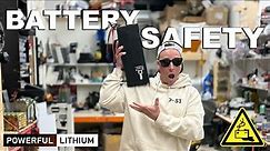 BATTERY SAFETY FOR E-BIKES