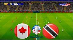 PES - Canada vs Trinidad and Tobago - Qualification Copa America 2024 - Full Match All Goal Gameplay