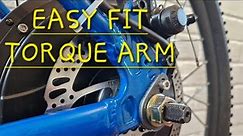 Installing an Easy Fit Torque Arm on to an Electric Bike Conversion