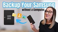 Backing Up Made Easy: Samsung Phone to External Hard Drive