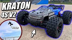 I BOUGHT the ARRMA KRATON 4X4 4S BLX V2 | UNBOXING and FIRST RUN!