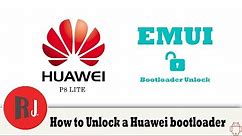How to Unlock the bootloader on your Huawei Android device P8 Lite