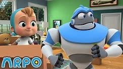 Moving House! | ARPO The Robot | Funny Kids Cartoons | Kids TV Full Episodes
