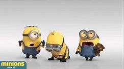Kevin, Stuart and Bob can’t wait two weeks. MINIONS in theaters July 10th.