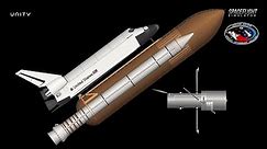 Space Shuttle STS-31 Hubble Mission + Blueprint | SFS