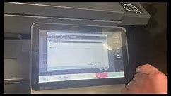 How to setup scan to Folder on Konica Minolta