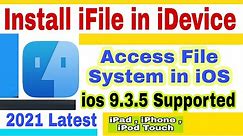 How to Get iFile Free iOS 9.3.5 Supported