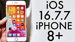 iOS 16.7.7 On iPhone 8+! (Review)