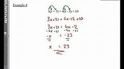 Equations & Inequations 1