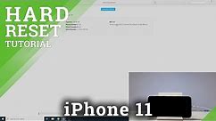 iPhone 11 Factory Reset by iTunes / Delete Data / Restore Tutorial