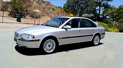 2001 Volvo S80 T6 Executive 1 OWNER Twin Charged V6 16K Original Miles