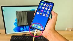 Share Internet from iPhone to PC/Laptop via USB