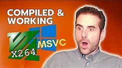 FFMPEG + libx264 Compiling On Windows With MSVC: The Complete Walkthrough