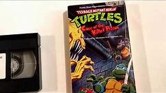 Teenage Mutant Ninja Turtles * Case of the Killer Pizzas * Animated Cartoon * VHS Movie Collection