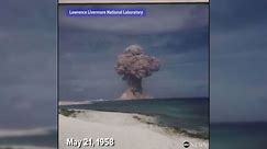 Declassified nuclear weapon test footage from 1958