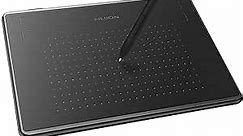 HUION Inspiroy H430P OSU Graphic Drawing Tablet with Battery-Free Stylus 4 Press Keys, Compatible with Android, Linux, Windows and Mac Black