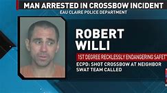 Man Arrested in Crossbow Incident